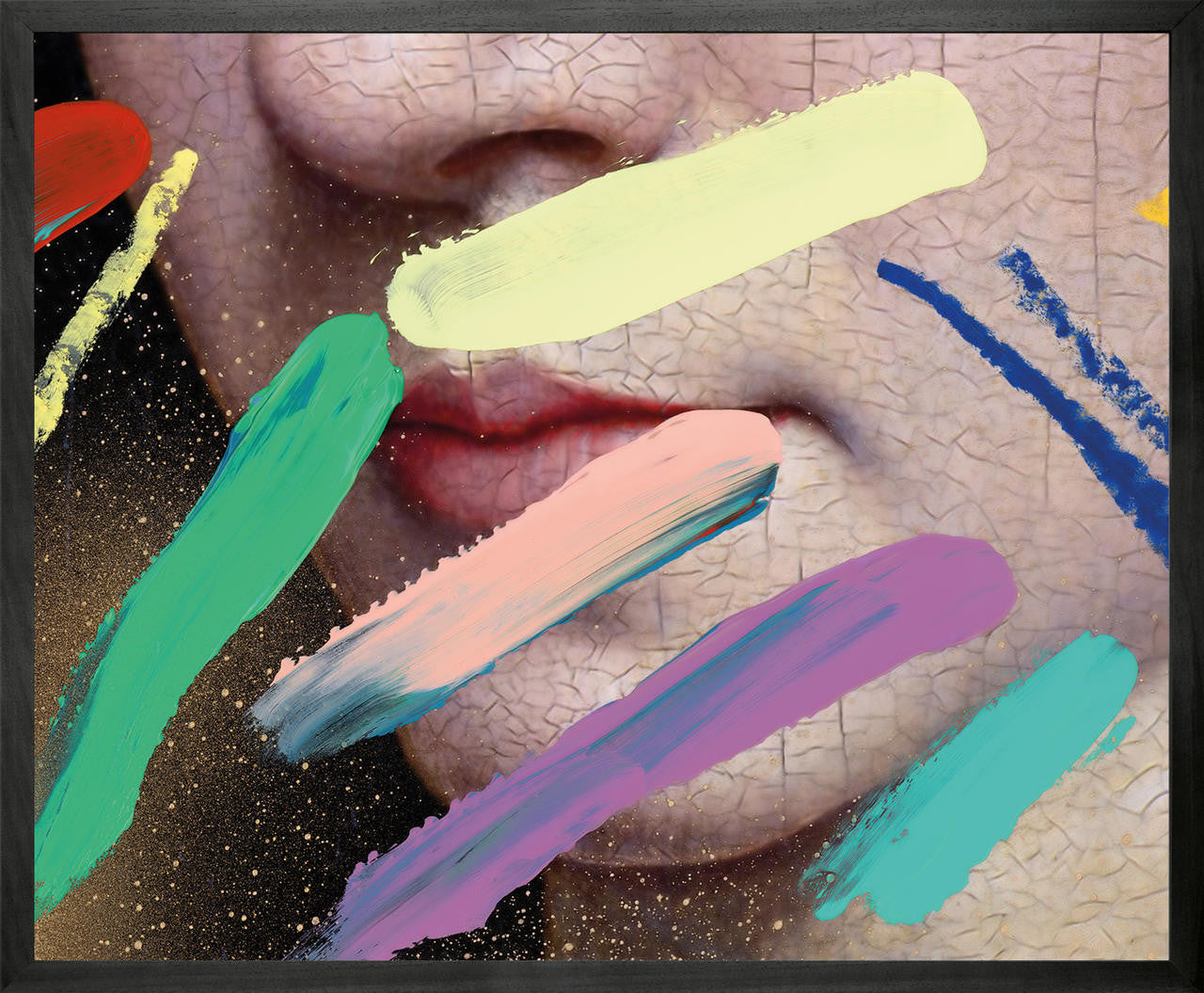 Mineheart Pastel Marks Poster Lippen Pastell 30x41 cm