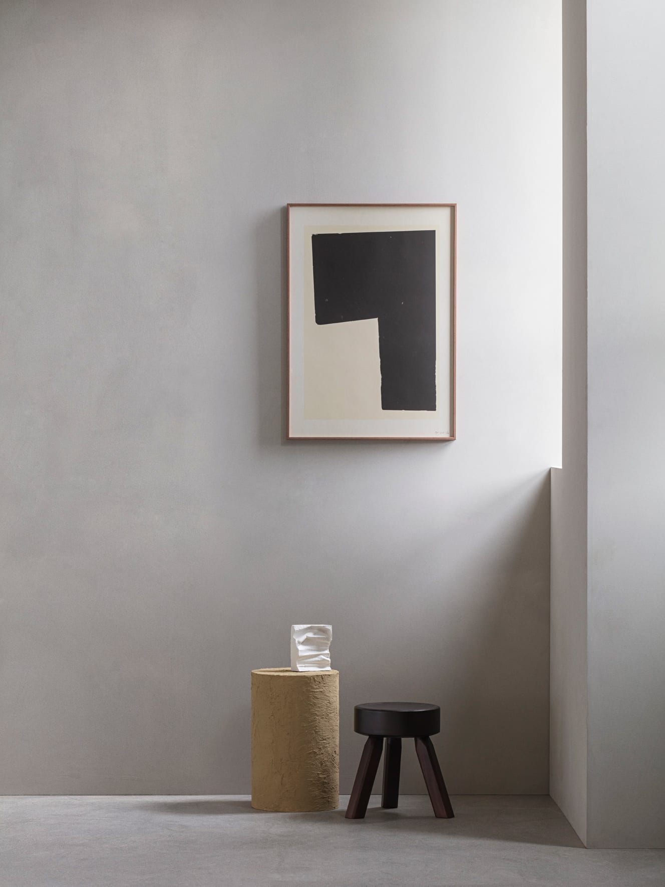 The Poster Club Black Object 02 Kunstdruck 50x70 schwarz