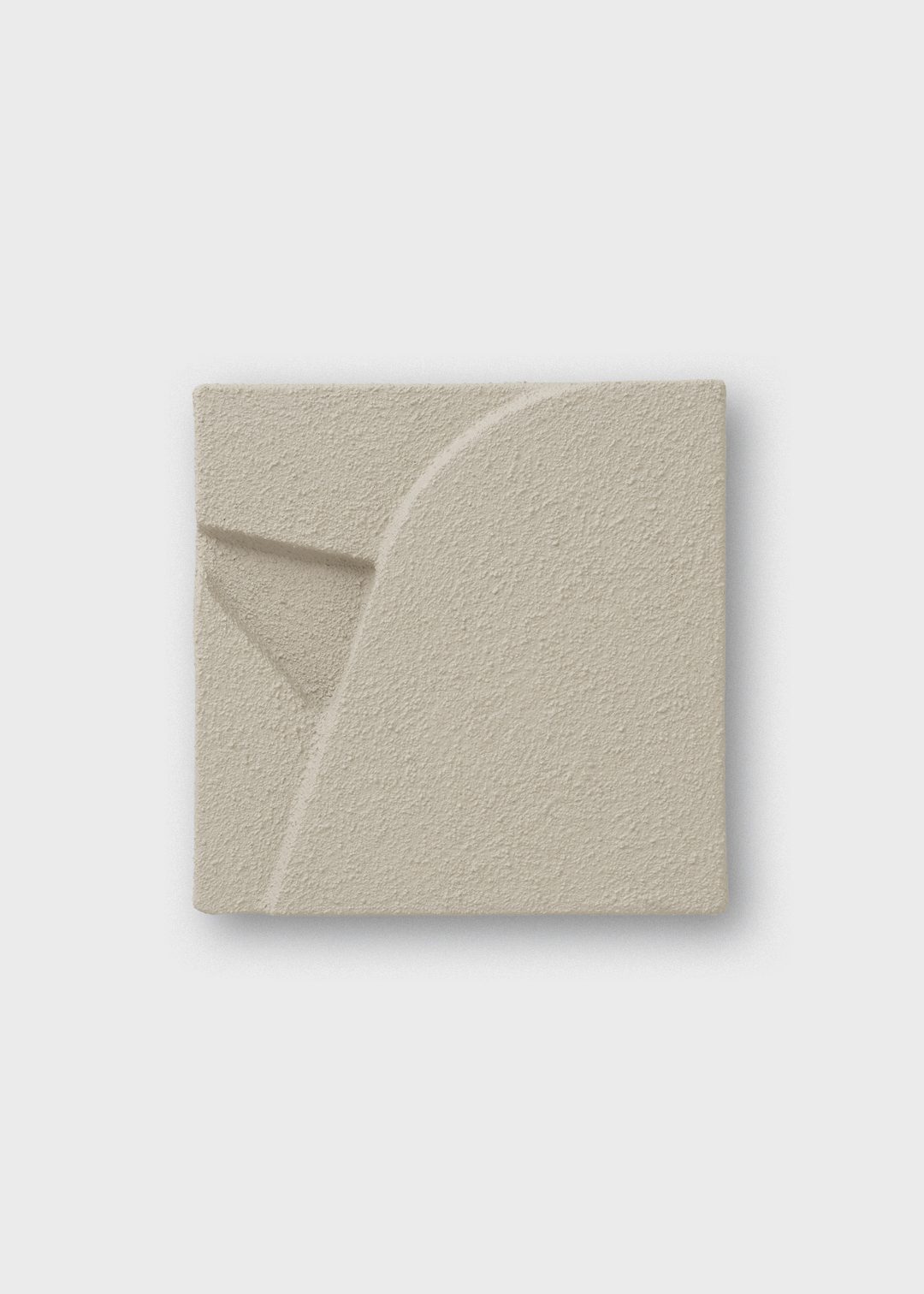 The Poster Club Art Prints Yves Etage 01.01 Relief 20x20 cm beige