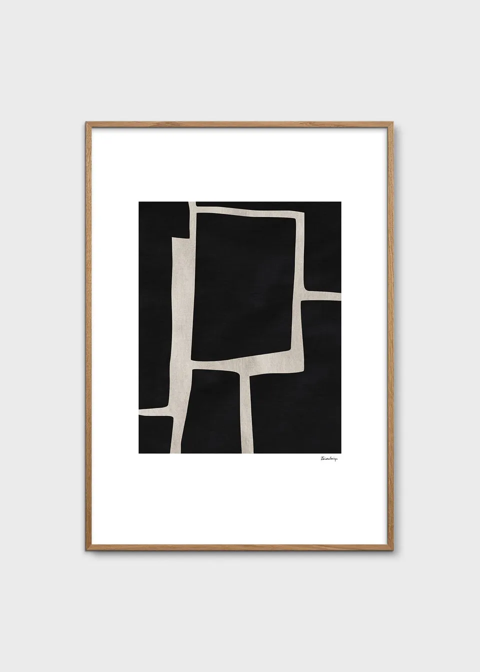 The Poster Club Art Prints Bloc Poster 50x70 cm Minimalistisch