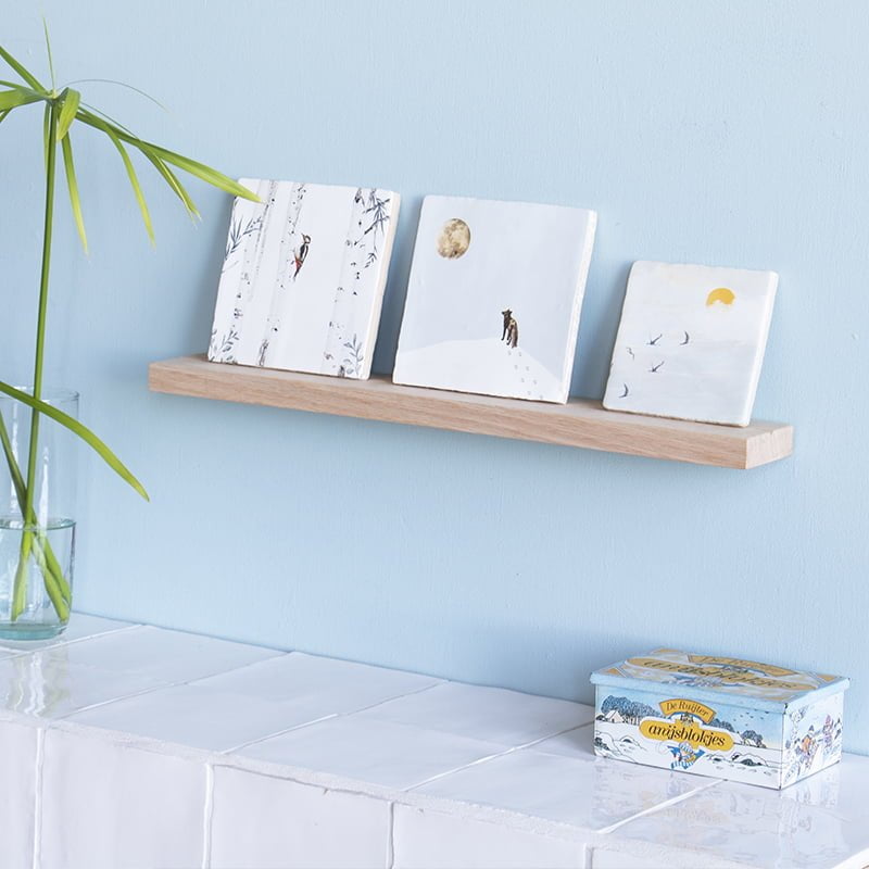 Storytiles StoryShelf Wandregal S 34 cm Holz für Fliesen