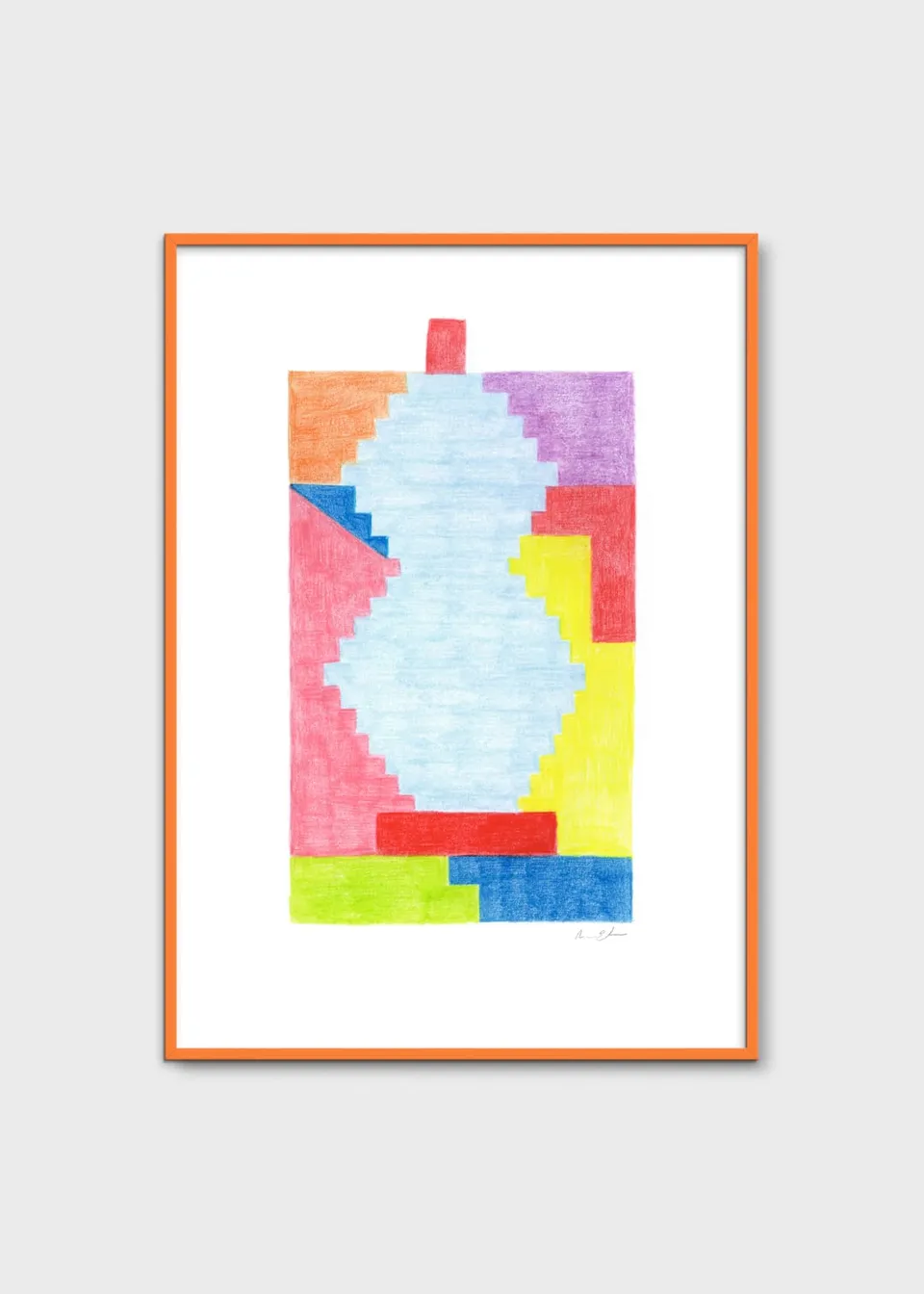 The Poster Club Art Prints Moka 03 Poster 30x40 cm bunt