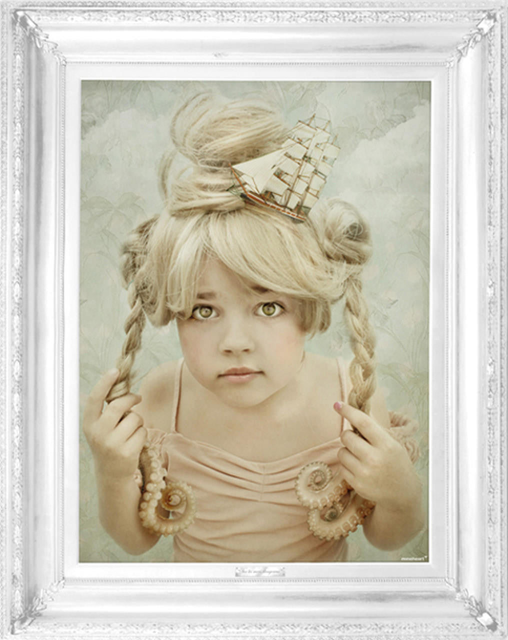 Mineheart Wall Art Sea Canvas Leinwandbild 66x81 cm Portrait
