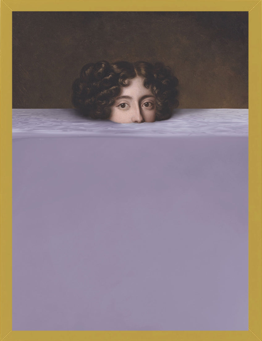 Mineheart Submerged 8 Lavender Lady Kunstdruck Lila