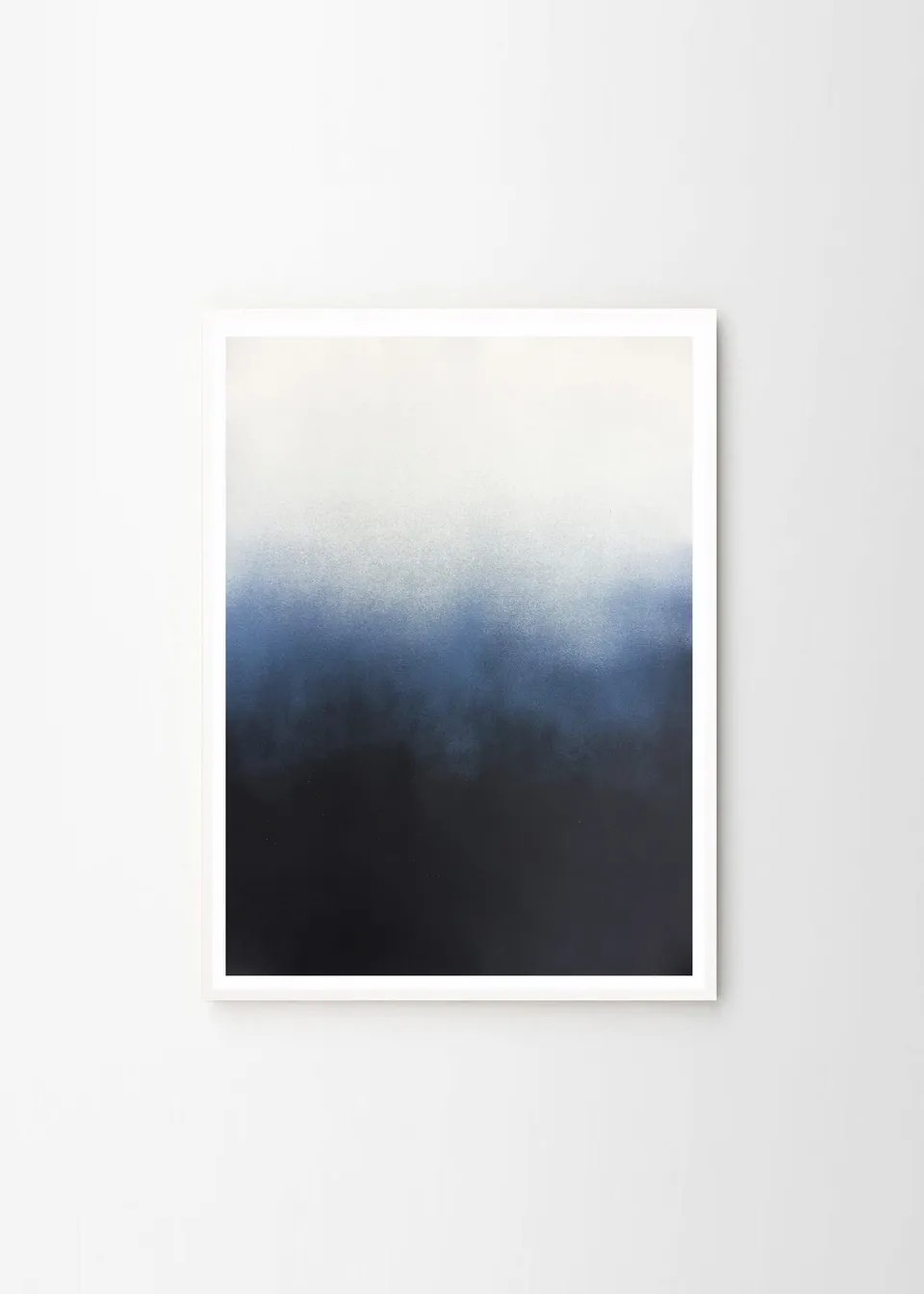 The Poster Club Hazy Grey Poster 79x108 cm grau Unikat