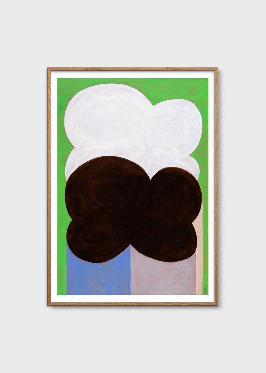 The Poster Club Cloud Stump Poster 30x40 cm abstrakt