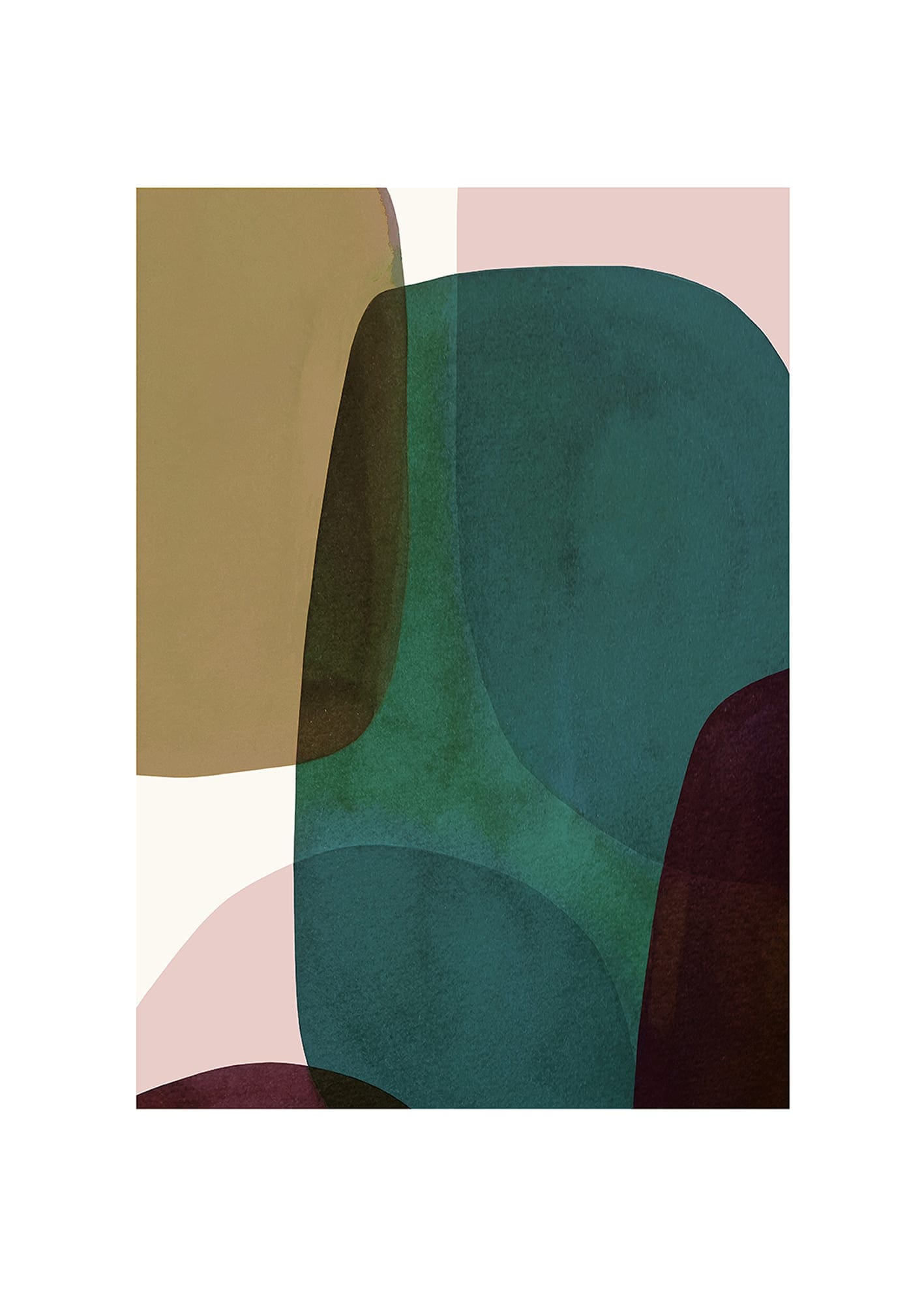 The Poster Club Art Prints No 10 Poster 50x70 cm Beige