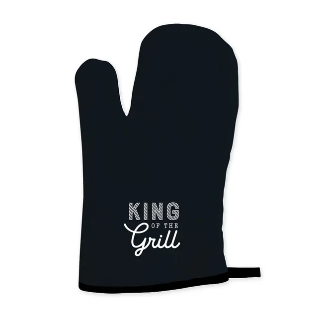 King of the Grill Ofenhandschuh Baumwolle 28,5x16 cm BBQ