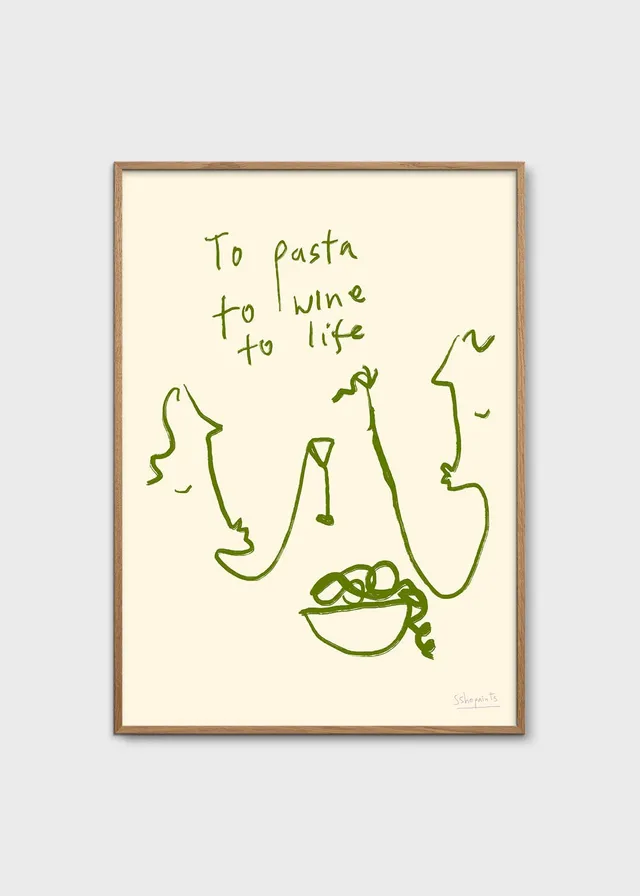 The Poster Club Art Prints To Life Poster 30x40 cm beige
