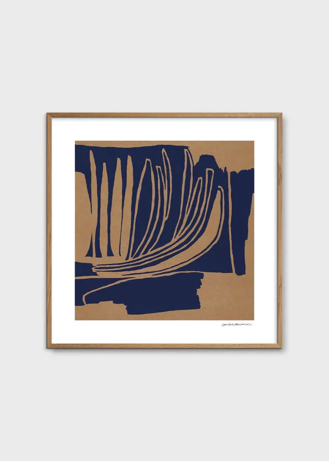 The Poster Club Art Prints Blue Note Poster 50x50 cm blau
