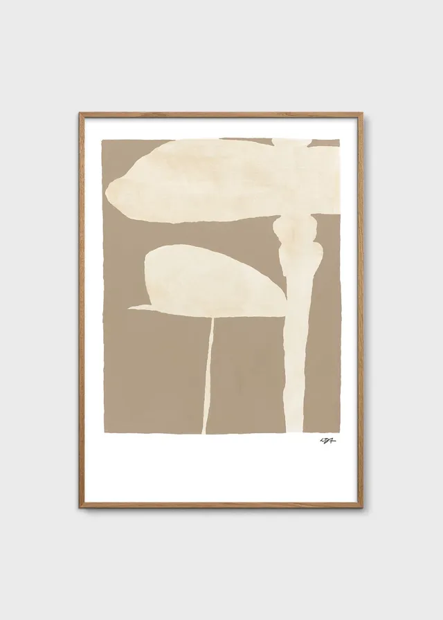 The Poster Club The Clearing Kunstdruck 30x40 cm Beige