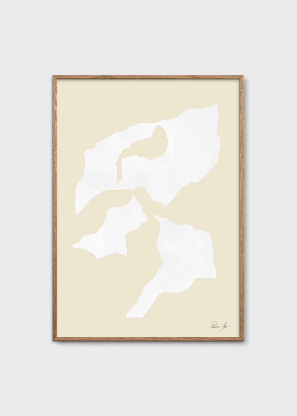 The Poster Club Art Prints Shadow no. 03 Poster A4 beige