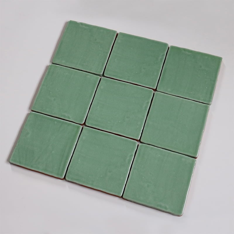 Storytiles Plain Tiles Kiwi Green Fliese 13x13 cm grün