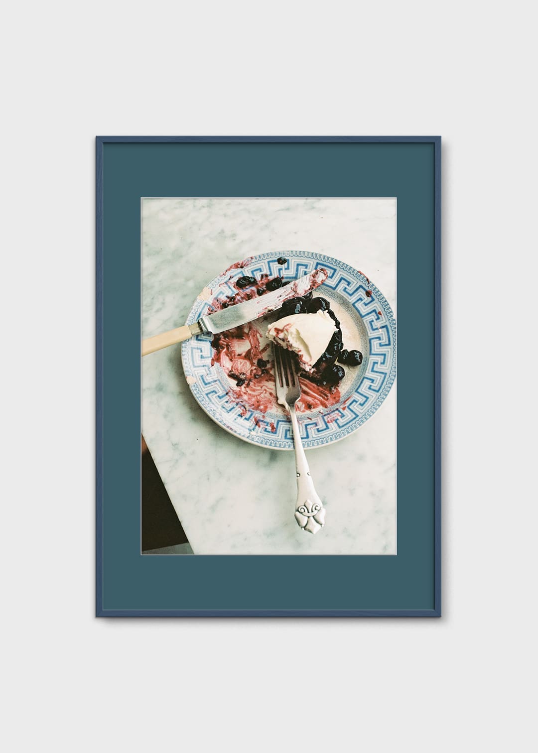 The Poster Club Weekend Pancakes Poster 30x40 cm blau