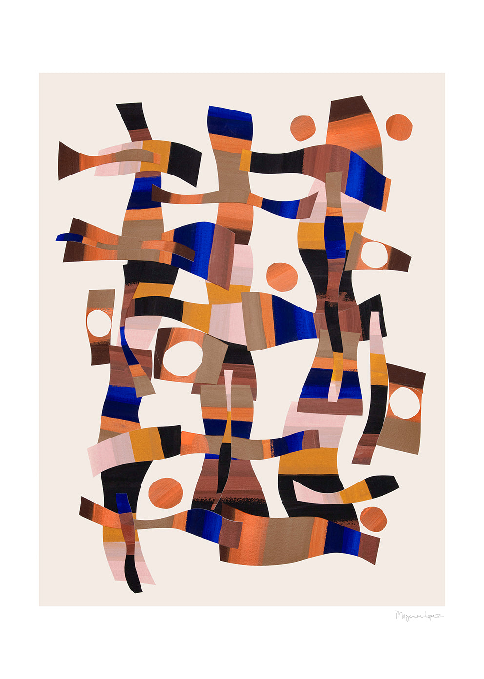 The Poster Club Cross Over Poster 30x40 cm Abstrakt