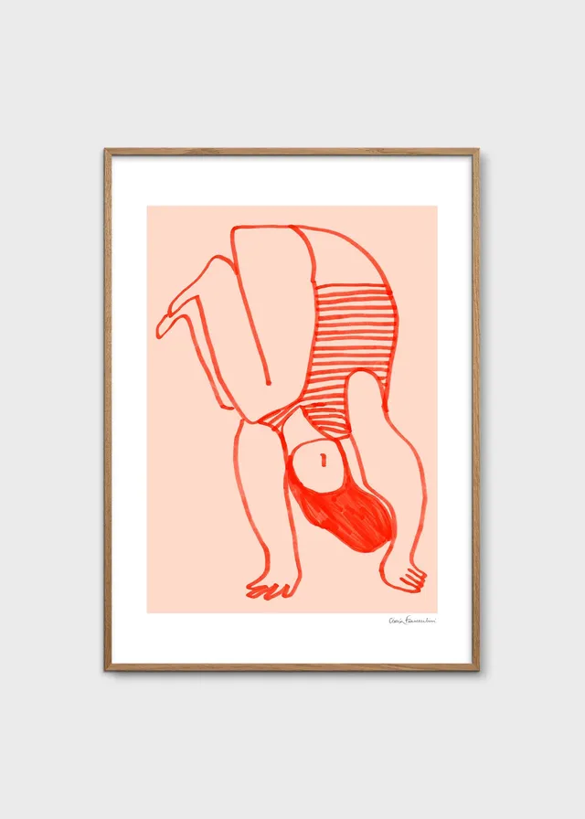 The Poster Club Upside Down Poster 30x40 cm figurativ