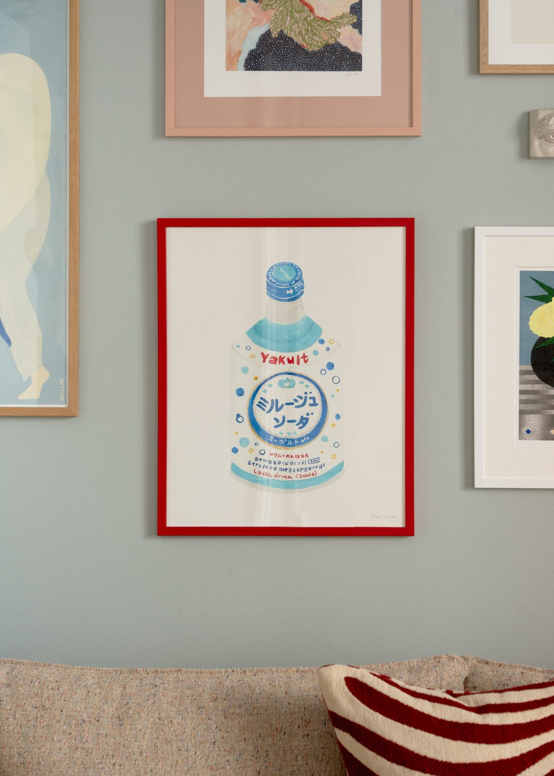The Poster Club Yakult Soda Poster A4 bunt