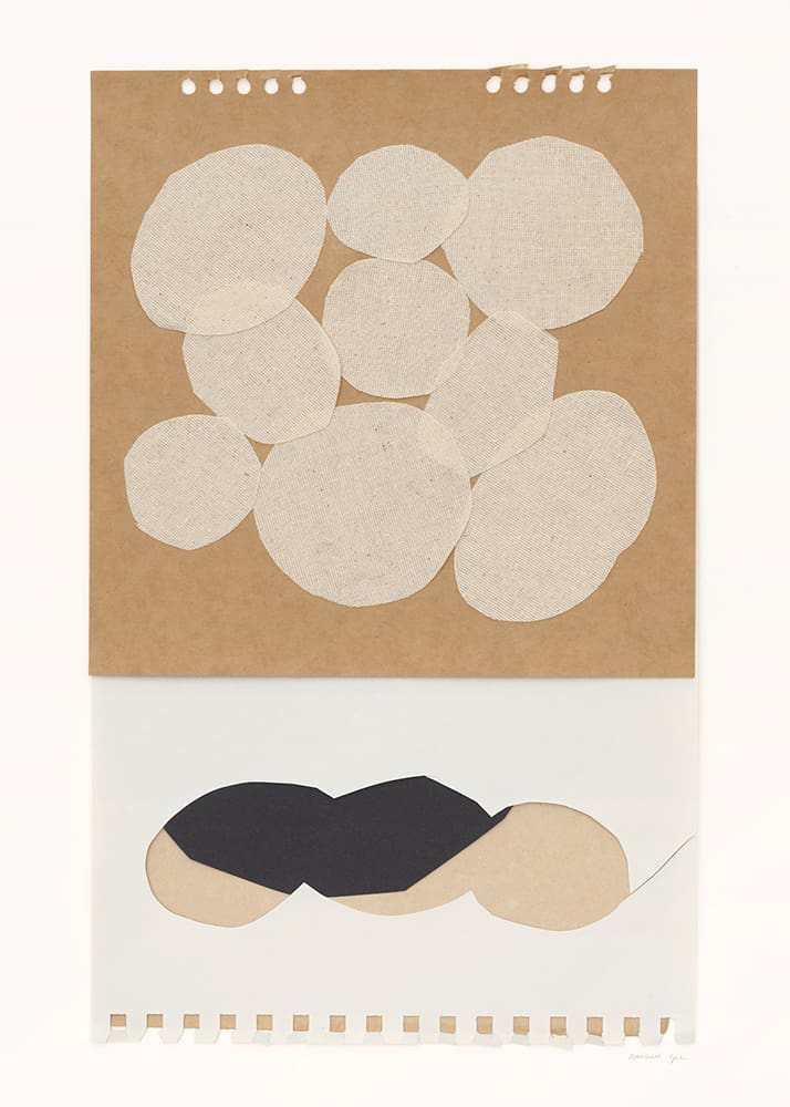 The Poster Club Dotted No. 145 Kunstdruck 30x40 beige
