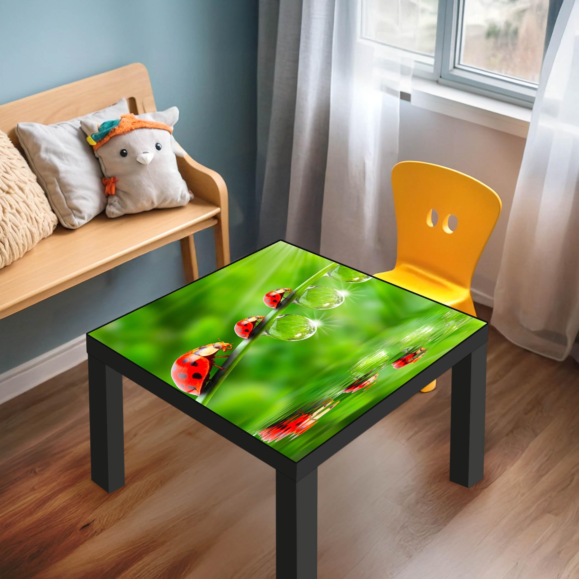 Banjado Möbelfolie Tischfolie Für Jeden Einen 55x55 selbstklebend