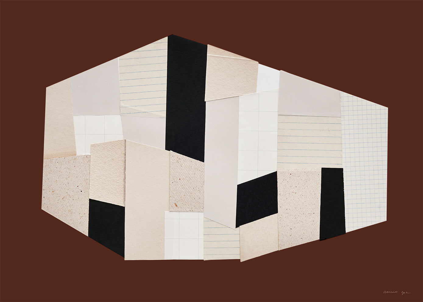 The Poster Club Art Prints No. 188 Kunstdruck 30x40 geometrisch