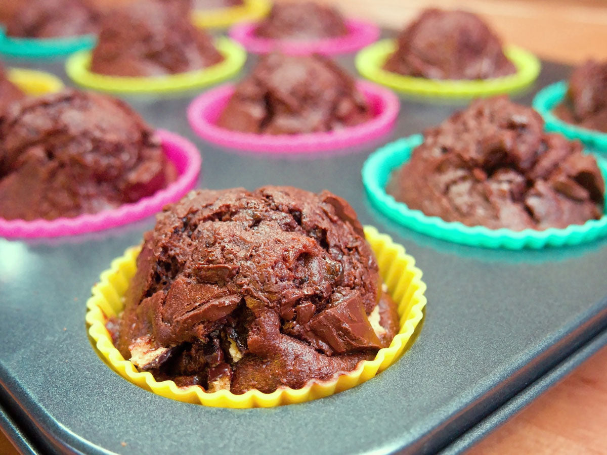 LS-LebenStil Silikon Muffinförmchen 8 Stück flexibel