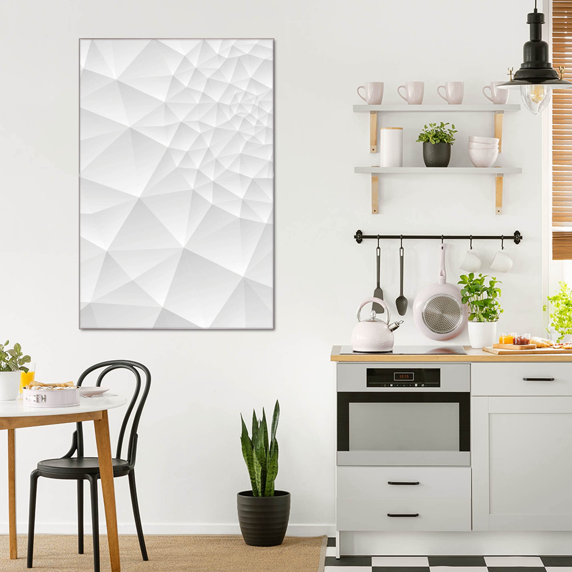 Banjado Magnettafel Nautilus Glas 40x60 cm abstrakt