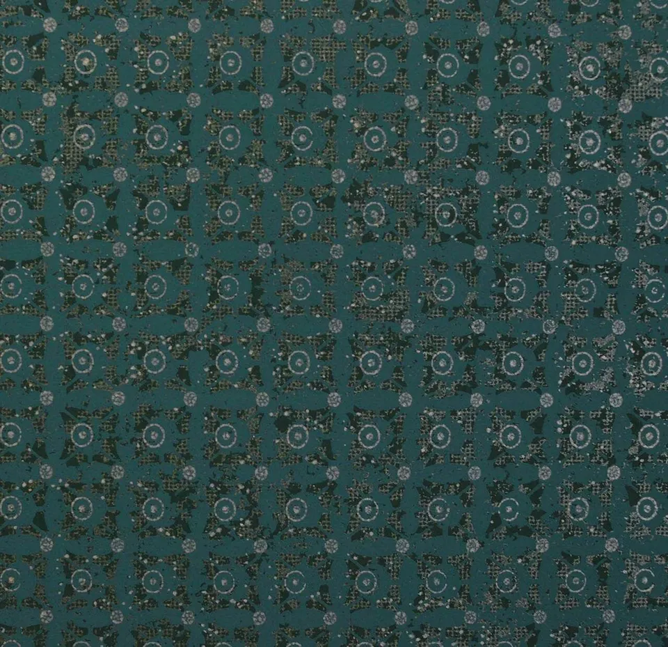 Mineheart Classico Tile Tapete Teal Blau 53cmx10m