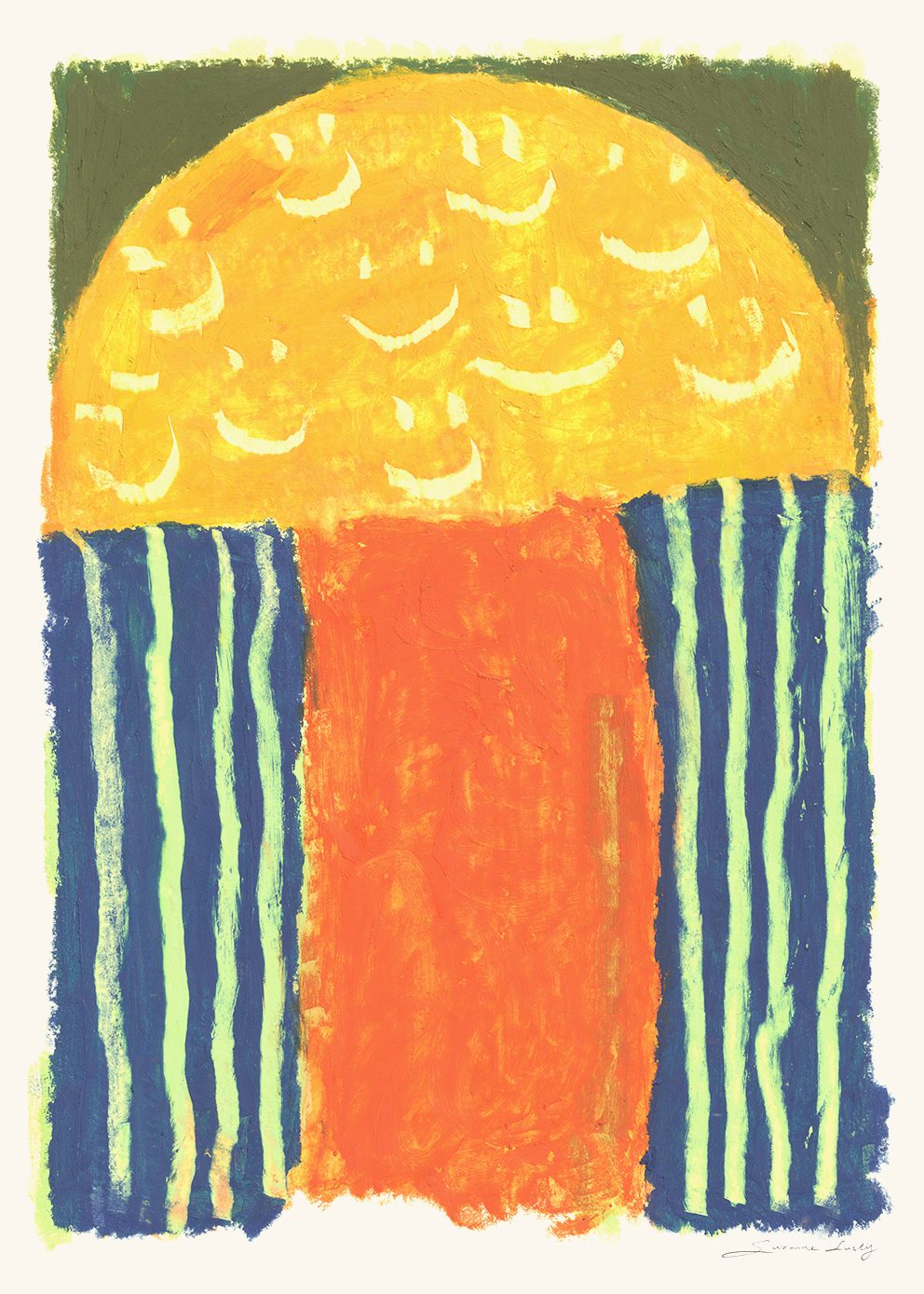 The Poster Club Laughing Jim Poster 30x40 cm botanik