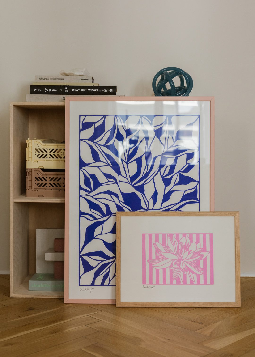 The Poster Club Art Prints The Blues No 01 Poster 30x40 blau