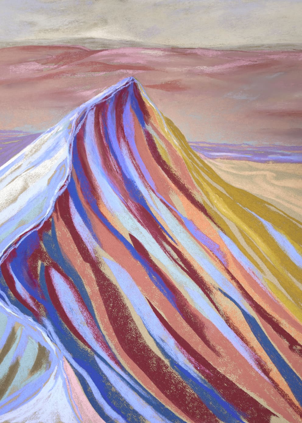 The Poster Club Velvet Peak II Leinwandbild 30x40 cm gerahmt