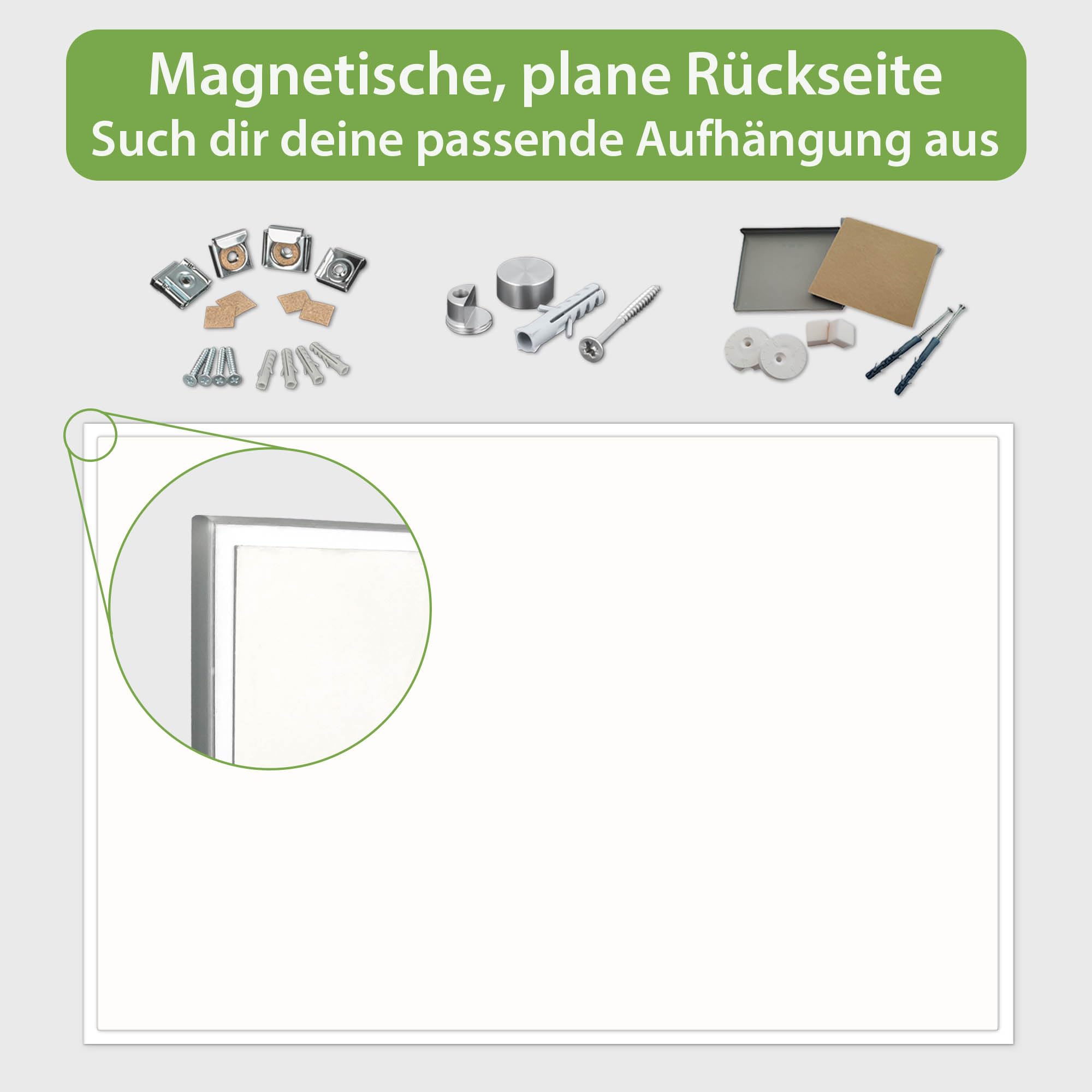 Banjado Magnettafel 120x80 Glasmagnettafel Mohnblumen Glas