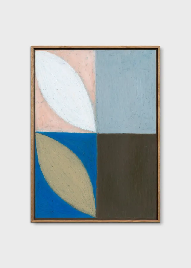 The Poster Club Still Air Poster 30x40 cm Blau