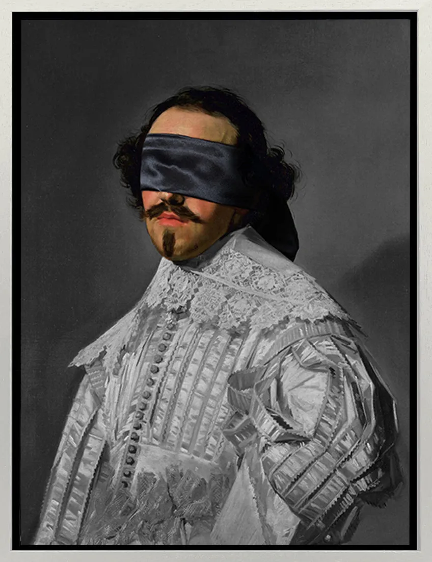 Mineheart Wall Art Blindfold 5 Leinwandbild 30x41cm Portrait