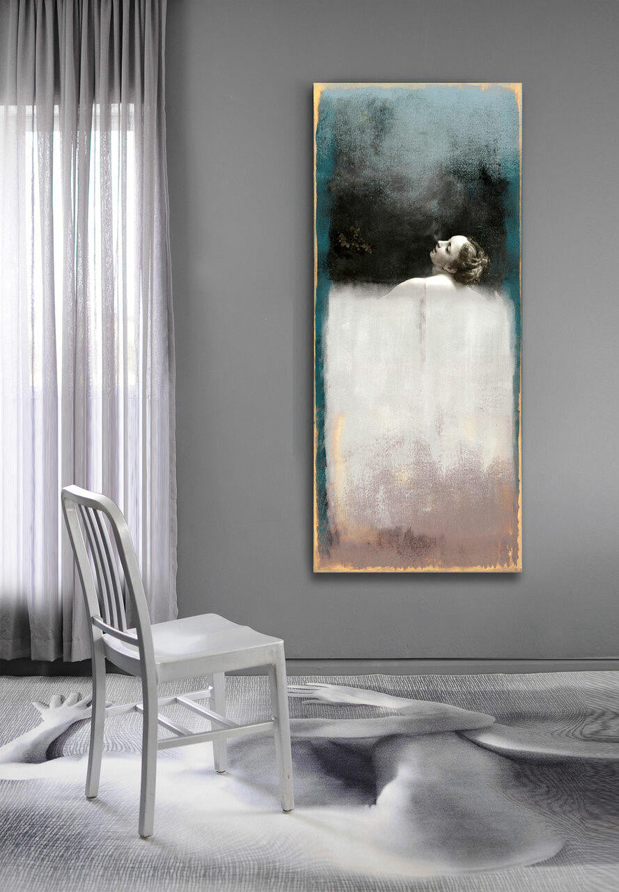 Mineheart The Cloud The Girl Gemälde Original 77x180cm