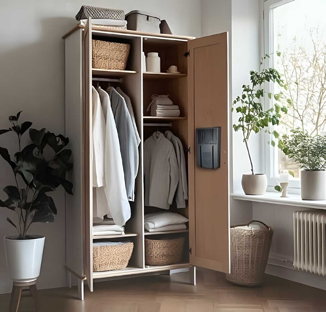 Absodry Duo Family Series 6 Luftentfeuchter Grau Hänger