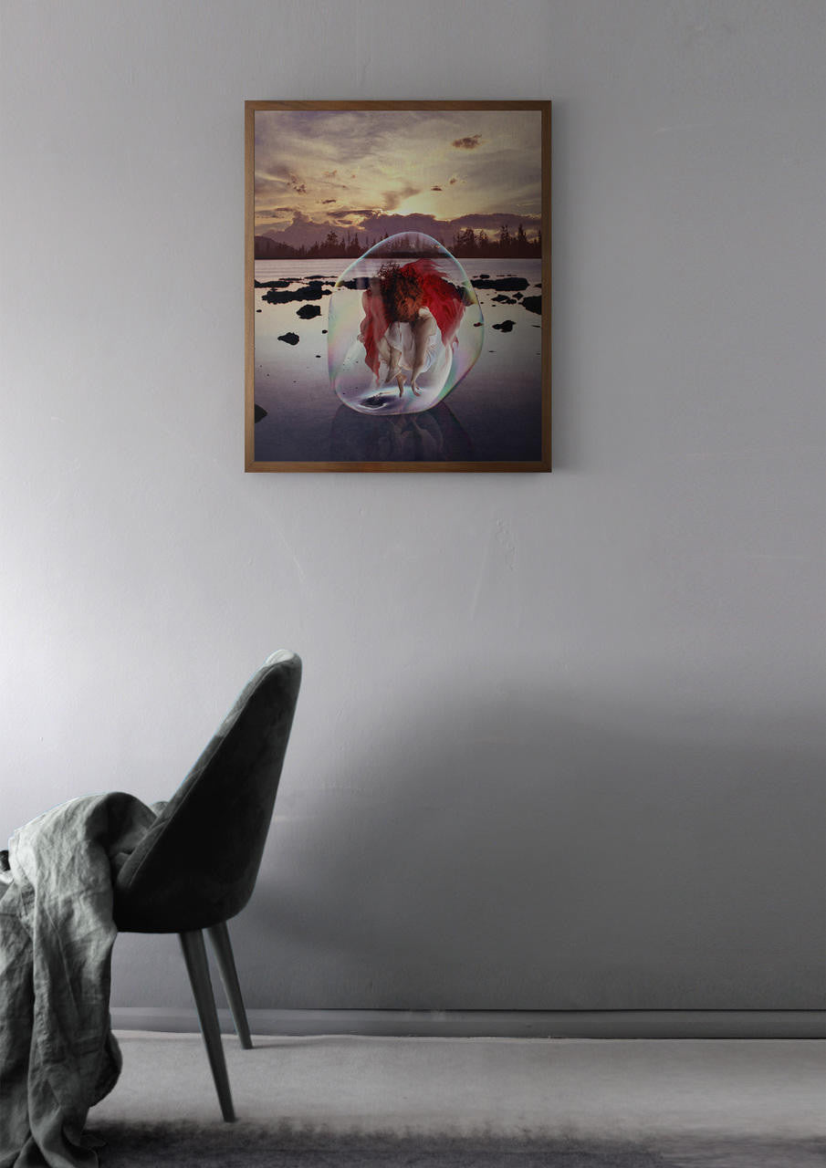 Mineheart All I Loved Alone Leinwandbild 30x41cm ohne Rahmen