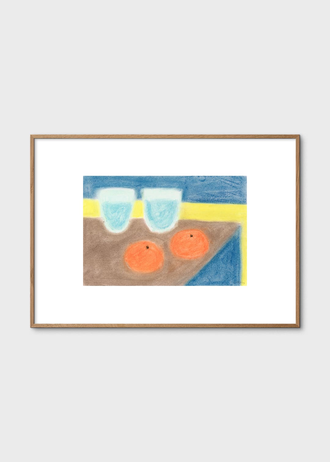 The Poster Club Art Prints Water and Clementines Poster A4
