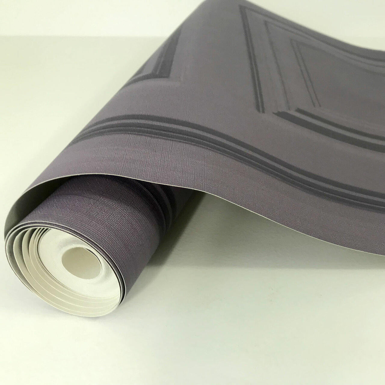 Mineheart Amethyst Panelling Tapete Lila Paneeloptik