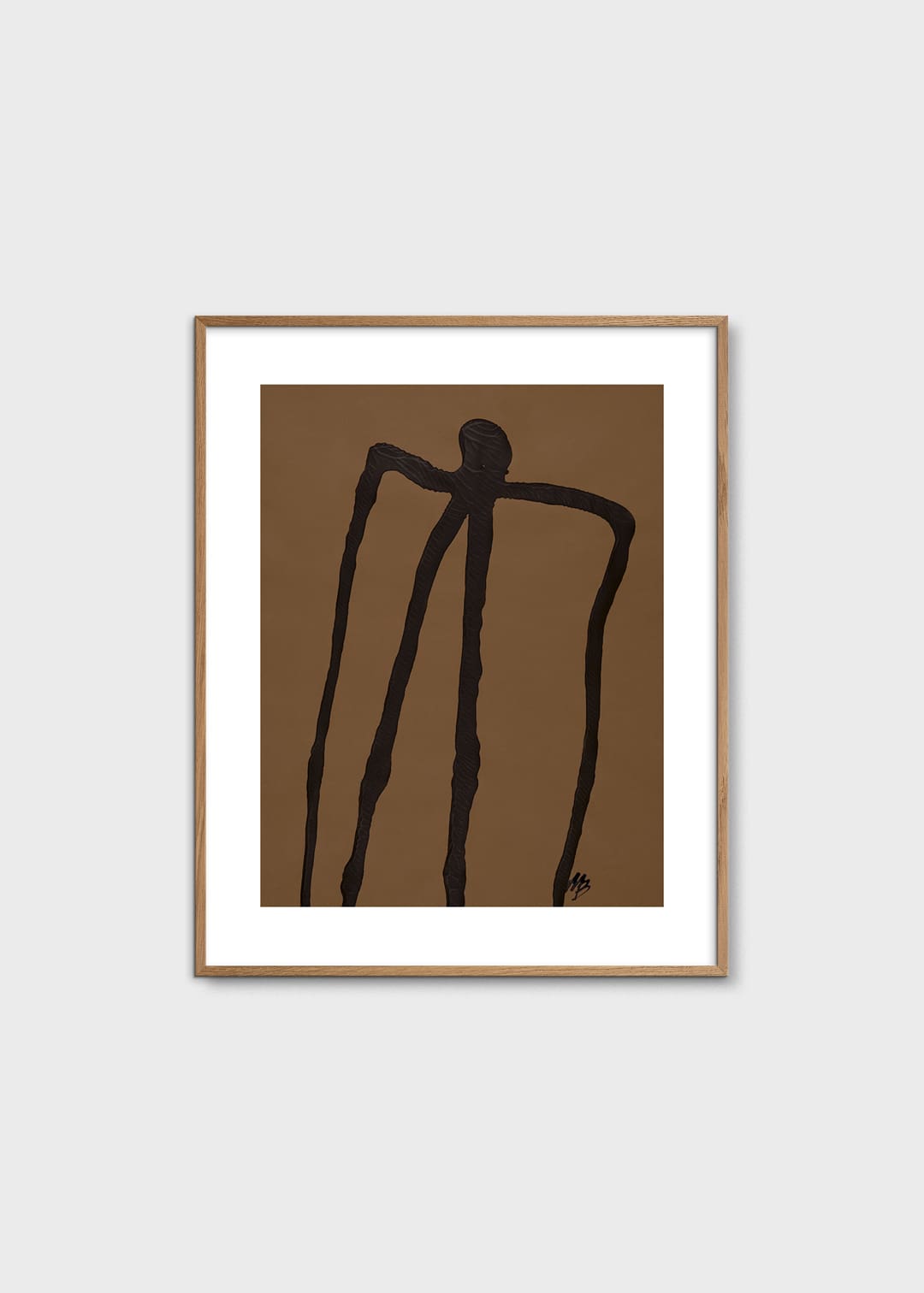 The Poster Club Malene Birger Abstract Man No. 01 Poster 40x50