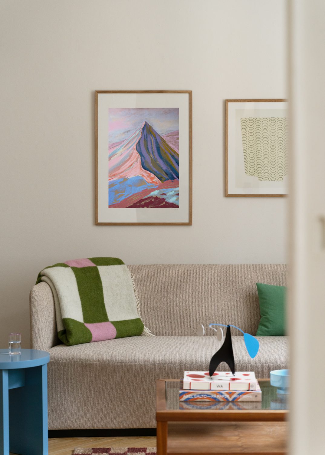 The Poster Club Art Prints Velvet Peak I Poster 50x70 cm abstrakt