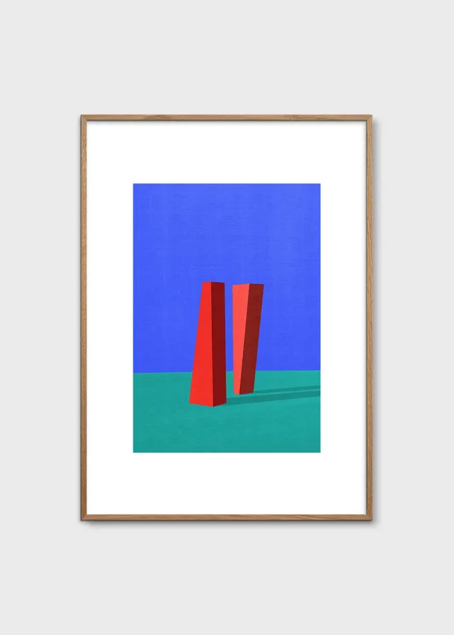 The Poster Club A Pair Kunstdruck 30x40 cm geometrisch