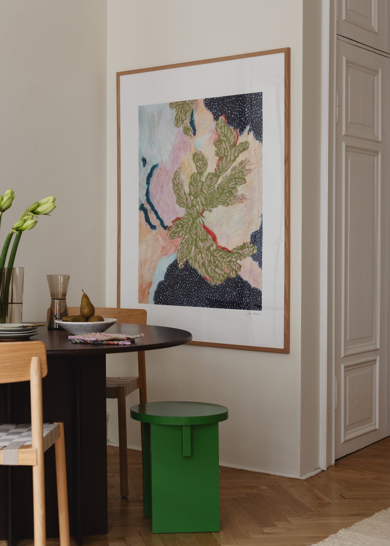 The Poster Club Art Prints Little Green Poster 30x40 cm abstrakt grün