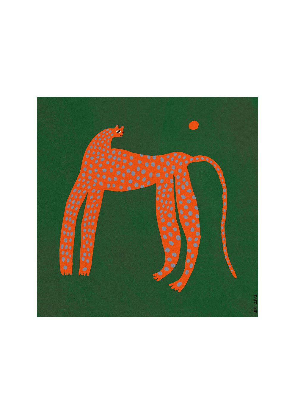 The Poster Club Art Prints Spotted Panther Poster 30x40 Tiermotiv