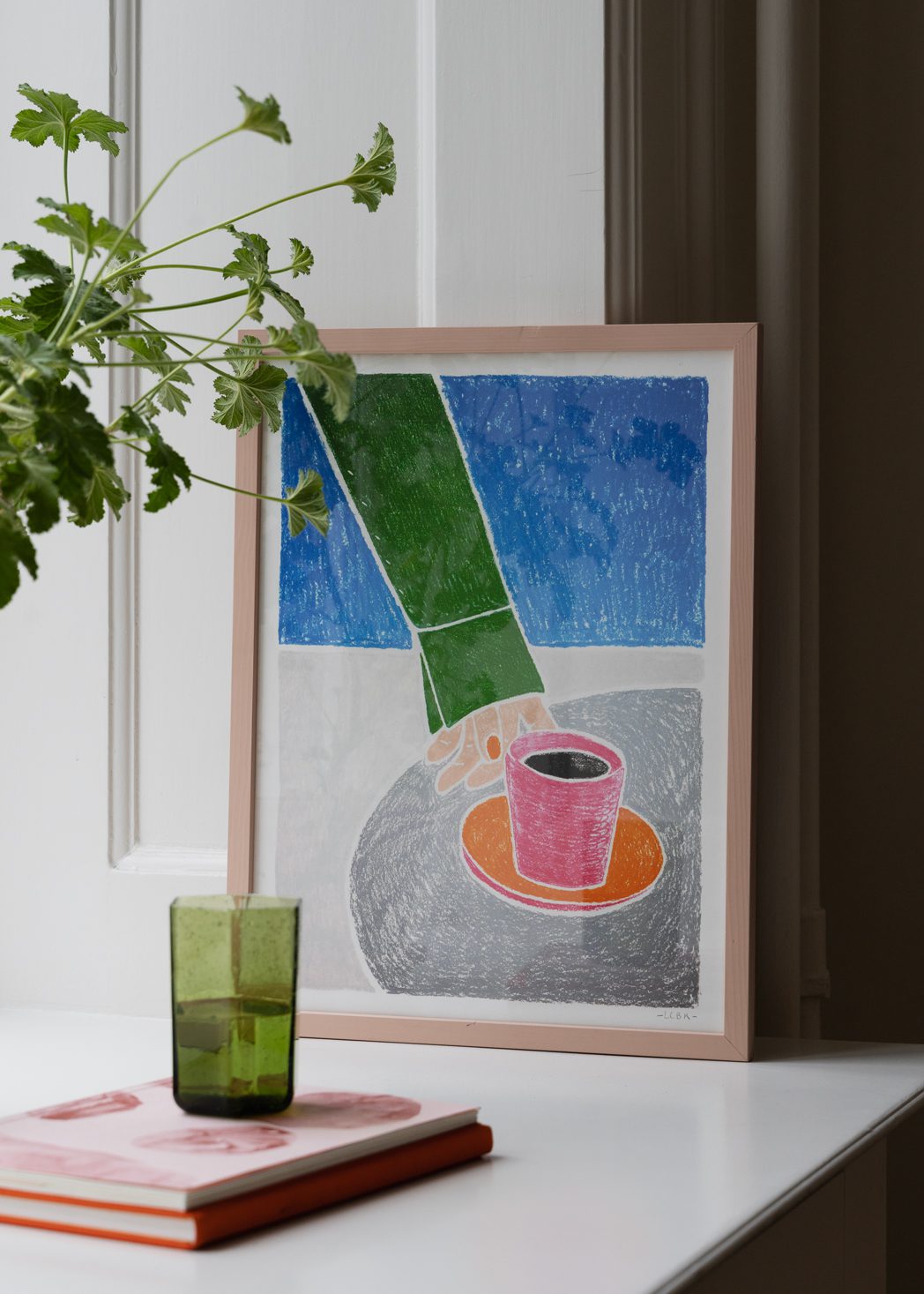 The Poster Club Art Prints Café en Terrasse Poster 30x40 cm