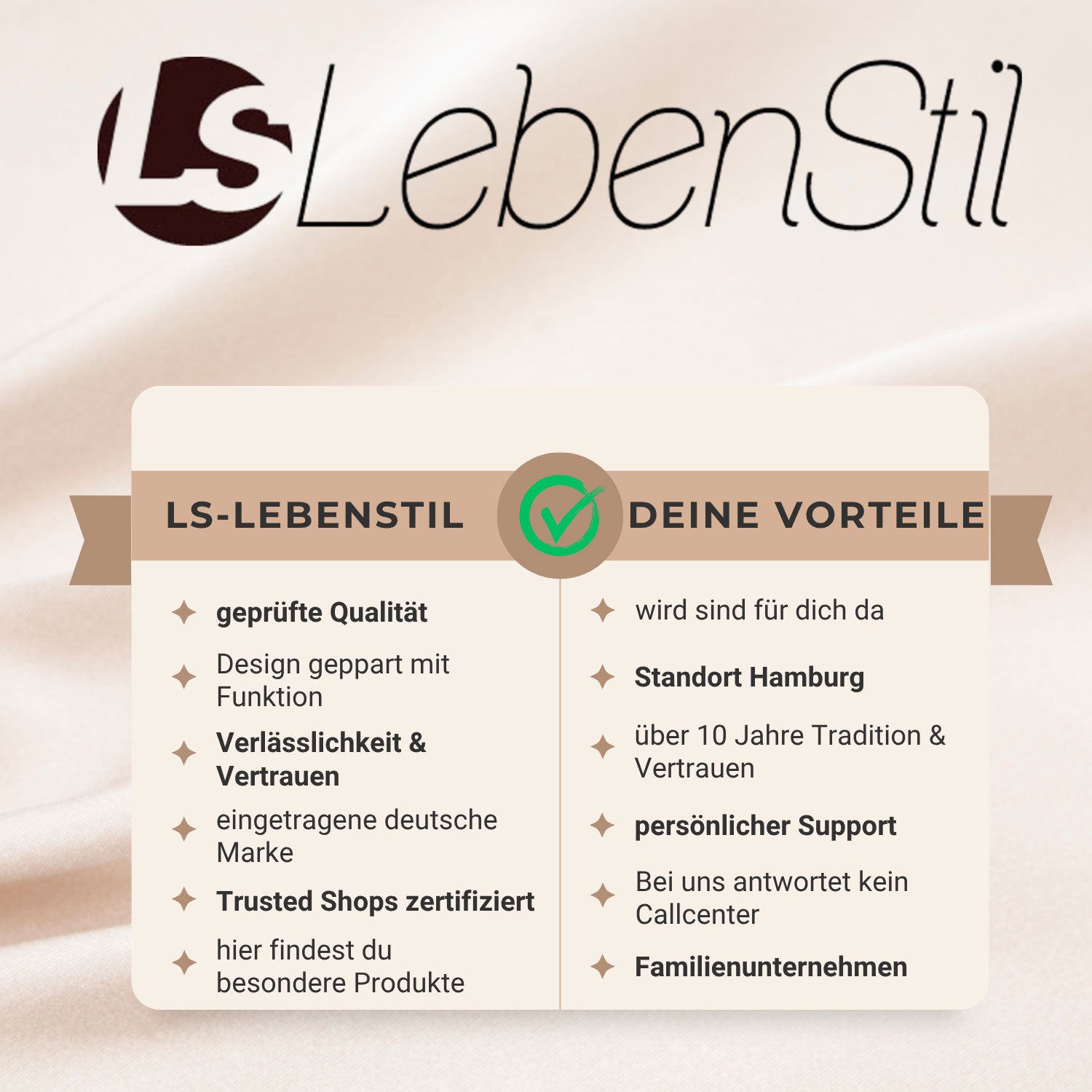 LS-LebenStil Streetwood Bilderrahmen Braun 20x20cm Holz