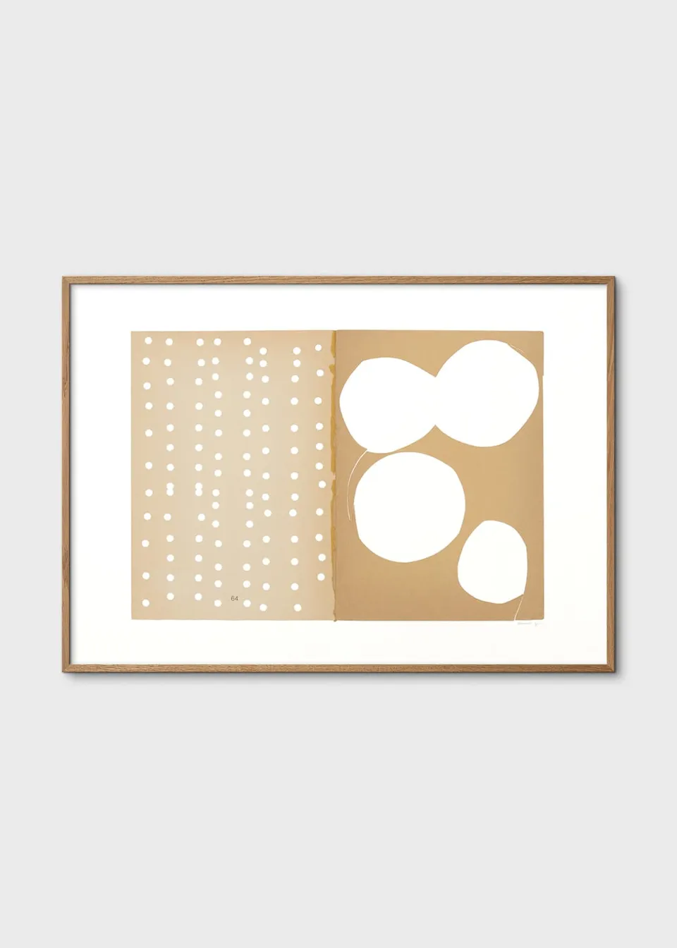 The Poster Club Art Prints Dotted No. 132 Poster 30x40 cm