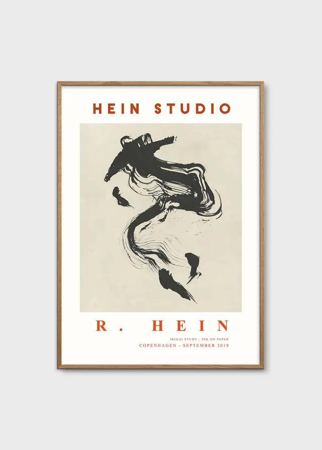 The Poster Club Art Prints Ikigai no. 02 Kunstdruck 30x40 cm beige