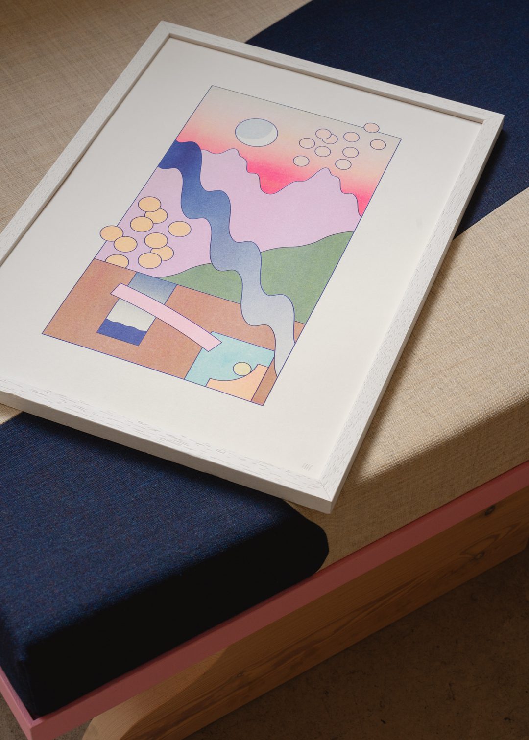 The Poster Club Art Prints Moon Valley Kunstdruck A3 limitiert