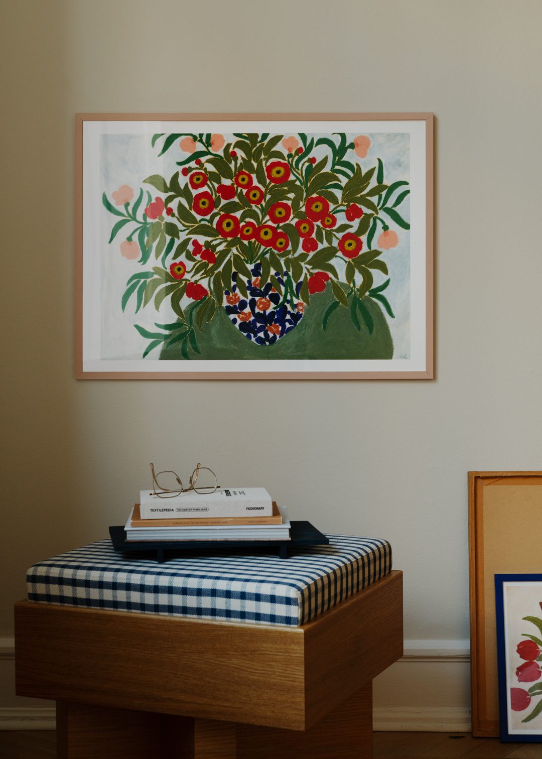 The Poster Club Art Prints Table Flowers Poster A4 botanisch
