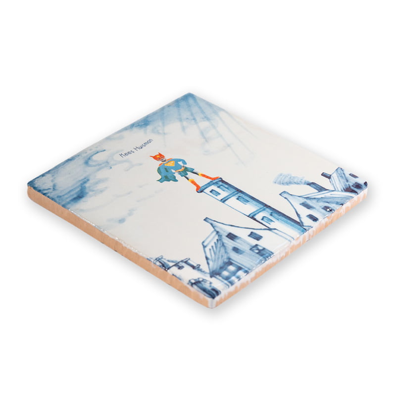 Storytiles Delft Blue Kleine held Fliese S 10x10 cm Baby